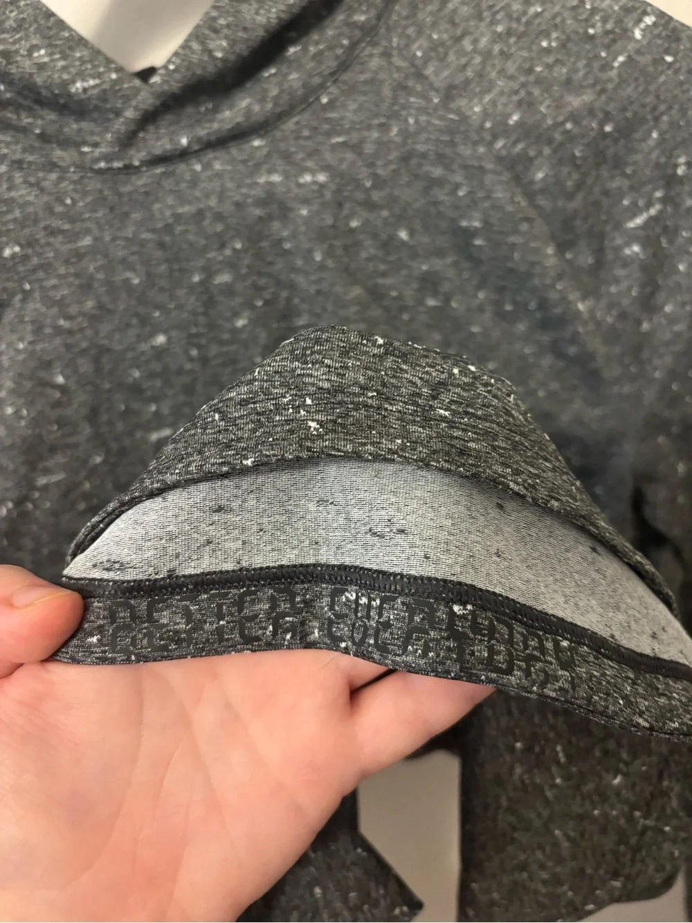 Lululemon Fresh Form Hoodie S Gray Stretch Performance Gym Training Pullover